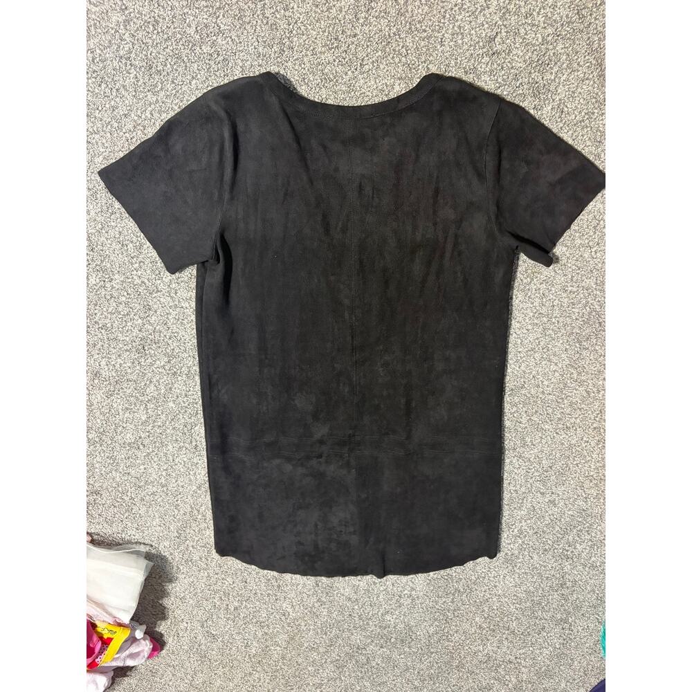 Olivaceous womens small black shirt dress